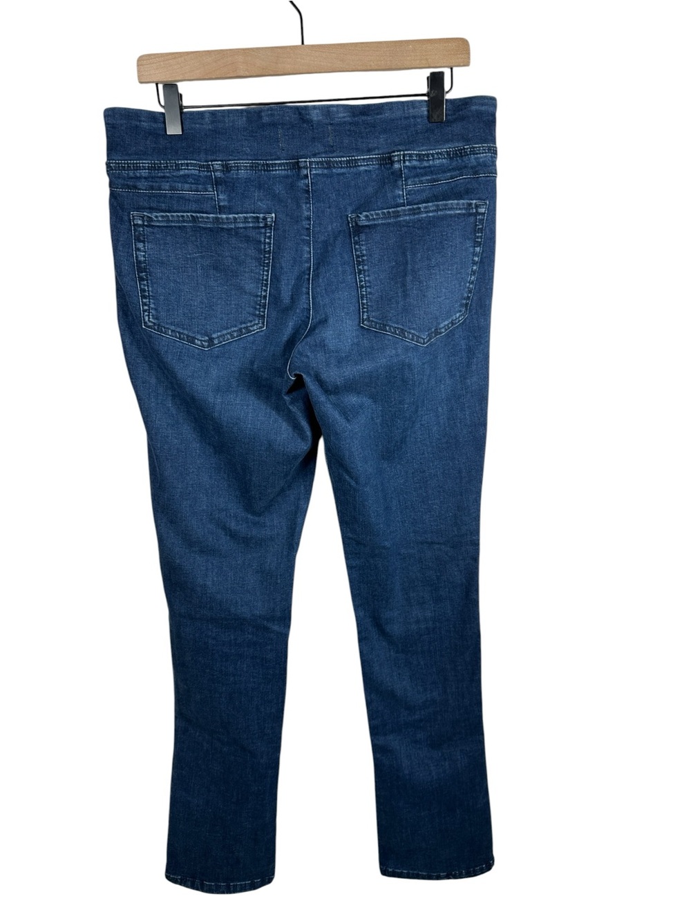 We The Free Double Dutch Pull-On Slit Skinny Jeans Denim Size Medium - Picture 4 of 11